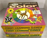 Four 1969 Walt Disney Learning Games