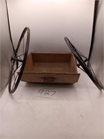 Vintage Buggy Wheels, Cabinet Drawer