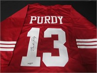 49ERS BROCK PURDY SIGNED JERSEY GAA COA