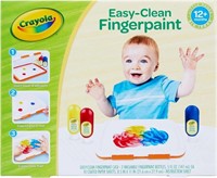 Crayola Washable Finger Paint Station, Less Mess