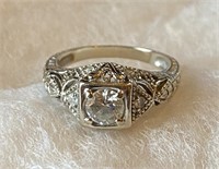 Approximately 1/2ct  Diamond Ring