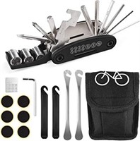 16 in 1 Multi-Function Bike Tire Repair Tool Kit