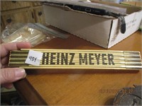 Heinz Meyer German Folding Ruler