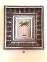 PAIR OF PALME TREE PICTURES - LARGE FRAME