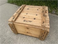 Military Wood Propellant Ammo Crate