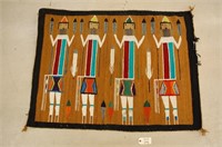 Navajo Yie Rug/Tapestry- Very Good Condition