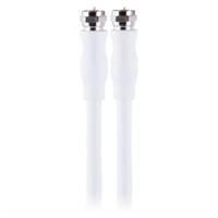 Philips 25' RG6 Coax Cable - White