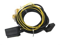 Black/Yellow Electrical Cable/Gold Connectors