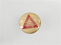 ANTIQUE CELLULOID ALBANY BICYCLE CLUB BUTTON