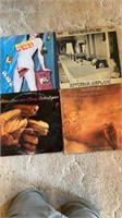 Four records, including Rolling Stones,