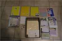 Paper, notebooks, etc.