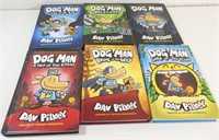 Qty of 6 Dog Man Books