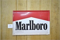 1995 Marlboro Metal Cigarette Advertising Sign 23