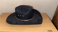TGH Cowboy Hat, Black, Size M, Made in Mexico