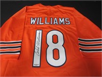 BEARS CALEB WILLIAMS SIGNED JERSEY GAA COA