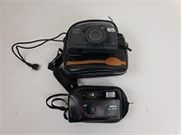 Two Cameras, Nikon FunTouch2 and Canon SureShot