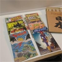 1944 FORTUNE MAGAZINE & 9 ASSORT COMIC BOOKS