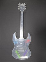 Kiss Signed Full Size Plastic Guitar Heritage COA