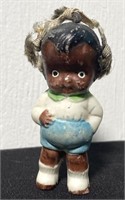 Bisque Black Cupie Porcelain Doll
