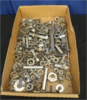 Box Tray Assorted Nuts, Bolts, Washers