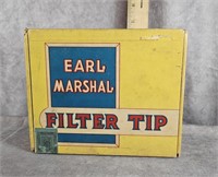 EARL MARSHAL FILTER TIP CIGAR BOX