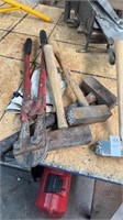 Bolt covers and concrete bush hammers