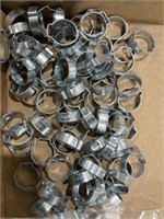 12 bags @ 100/bag Ear Clamps with Mechanical