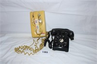 2 VINTAGE ROTARY PHONES