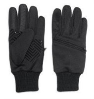 Igloos Mens Active Touch Glove with Zip