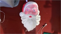 Santa Head Blow Mold