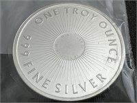 One Troy Ounce Silver Coin