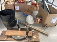 Stanley Miter Box, Handmade Dust Collector,