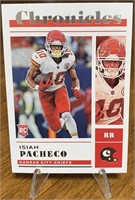Isiah Pacheco 2022 Chronicles Rookie