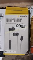 ACOUSTIC EARBUDS