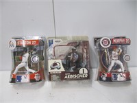 3 UNOPENED SPORTS FIGURES