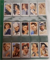 Cigarette cards.