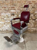 Antique Barber Chair THEO. A. KOCHS Co.
