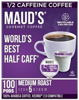 2024 marchMaud's Half Caff Coffee Pods, 100 ct | W