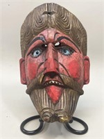 Guatemalan Conquistador Wooden Mask