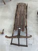 Older wooden sleigh