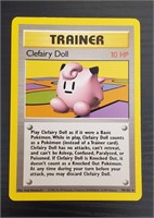 1999 Pokemon Trainer Clefairy Doll 70/102