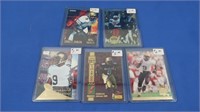 Assorted Charles Johnson Football Cards