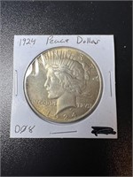 1924 Peace Dollar