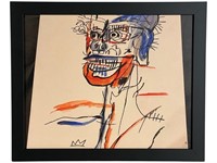 Jean-Michel Basquiat- Head of Madman Giclee Art