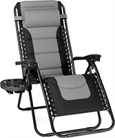 PHI VILLA Zero Gravity Chair  Grey  1-Pack
