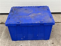 Blue storage box