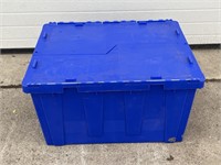 Blue storage box