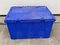 Blue storage box