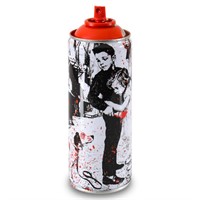 Mr. Brainwash, "Pup Art (Red)" Limited Edition Han