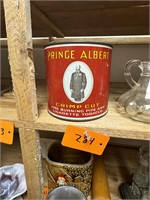 Antique Prince Albert Tobacco Can